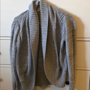 Grey slouchy sweater